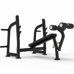 Impulse ITF8204 олимпийская скамья с отрицательным наклоном для жима