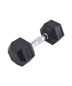 Гантель гексагональная DB-301 9 кг, обрезиненная, черный Starfit УТ-00019790
