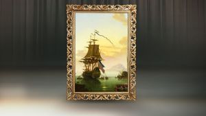 Рама Винченцо 2194х1594 (Сильвер/Глянцевый лак) Tivoli 
