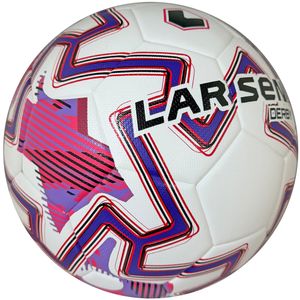 Мяч футбольный Larsen Derby White/Purple, р5, ПУ