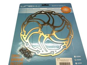 Ротор UN-25Ti 180мм с болтами, блистер UNEX ZTB11358