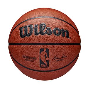 Мяч баскетбольный WILSON NBA Authentic, WZ2016501XB7, р.7, полиуретан, коричневый 7