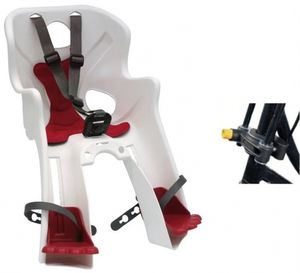 Сидение пер. Tatoo HandleFix белое с бампером BELLELLI NBE20146