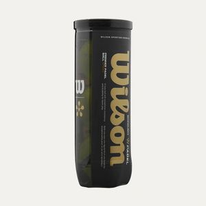 Мяч для падела Wilson Premier Padel Speed, WR8908501001, уп.3 шт, сукно, нат.резина,желтый