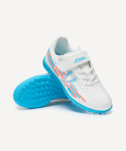 Бутсы многошиповые Evofly TF Talant White/blue, детский JÖGEL ЦБ-00004210
