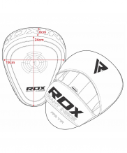 Лапы RDX FPR-T1R REX CURVE T1 пара RED/BLACK УТ-00018053