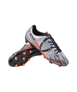 БЕЗ УПАКОВКИ Бутсы футбольные JÖGEL Rapido FG Silver/black JÖGEL ЦБ-00007611