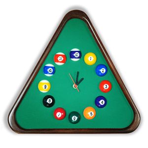 Часы Треугольник ясень/сукно (№5,Euro Pro 50 ш1.98м Yellow green) ЧТрСук.Яс#№5.Er50