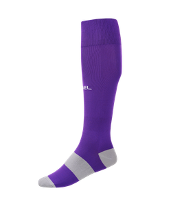 Гетры футбольные JOGEL CAMP BASIC SOCKS, фиолетовый/серый/белый