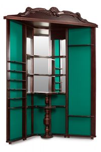 Кабинет Император ясень (№7,Манчестер 60 yellow green ш1,95) КБ.Им.Яс#№7.Man60.1.95.ygr