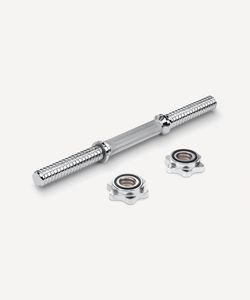 Гриф гантельный Core BB-107 40 см, d=25 мм, металлический, хромированный Starfit УТ-00019082