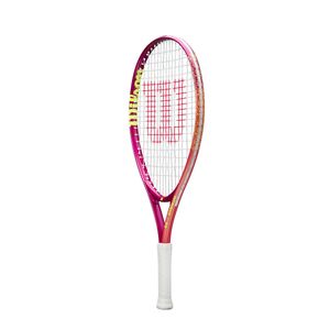 Ракетка б/т дет. Wilson Intrigue Jr 23, WR180410U, для детей 7-8лет, алюминий,со струнами, фуксия 23
