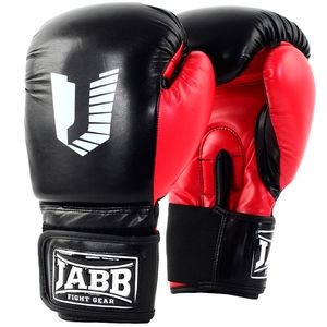 Перчатки бокс.(иск.кожа) Jabb JE-4056/Eu 56 черный/красный 8ун. Jabb 358878