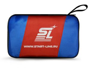 Чехол для теннисной ракетки прямоугольный  (черно-красный) Start Line ЧхТР.ПУ#Чер.Крас