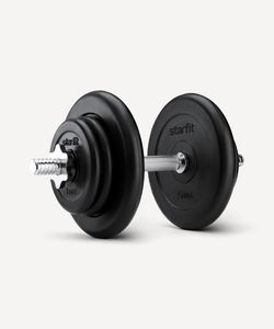 Гантель разборная обрезиненная в коробке DB-716, 16 кг Starfit ЦБ-00002391