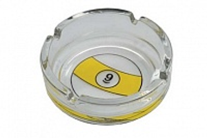 Пепельница стекляная 9, 10029-9 10029-9