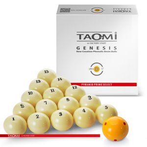 Шары TAO-MI GENESIS 67 мм Желтый битком с точками