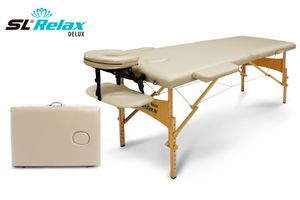 Массажный стол Delux Бежевый BM2523-1BC
