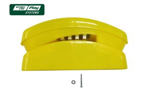 Пластиковый телефон желтый SLP04-320