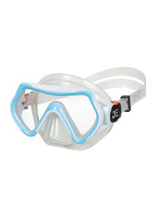 Маска детская М169 ПВХ (blue/lime) Alpha Caprice 169