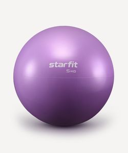 Медбол GB-703, 5 кг, фиолетовый пастель Starfit УТ-00018932