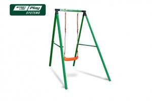 Качели SLP SYSTEMS 1 секция + Пластиковое сиденье для качели лодочка красное slpmk1-101