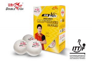 Мячи для н/т Double Fish V40+ 3 star WTTC (6шт.) V111F1