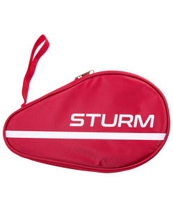 Чехол для ракетки для настольного тенниса STURM CS-01 для одной ракетки красный УТ-00013114