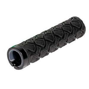 Грипсы рез. 130мм, 1 грипстоп, закрытый конец, чёр. КИТАЙСКИЕ ПРОИЗВОДИТЕЛИ ZTB22029