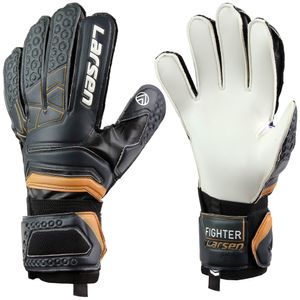 Перчатки вратарские Larsen Fighter черный/золото р9 Larsen 368936