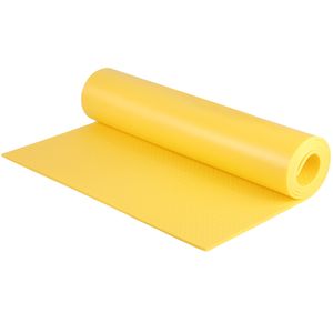 Коврик для спорта Fitness, р. 140*50*0.5 см, цвет желтый