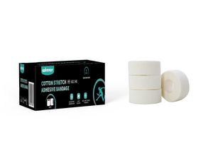 Тейп спортивный Winner, Cotton Stretch Adhesive bandage, 602040  5см*4.6м, белый, 6 шт./упаковке