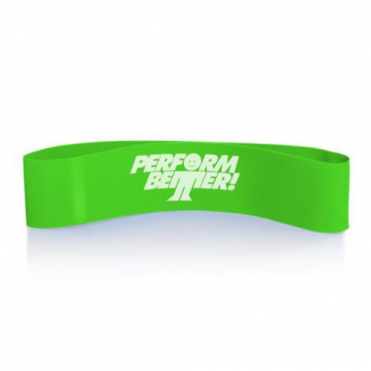 Ленточный амортизатор PERFORM BETTER Miniband среднее сопротивление, зеленый