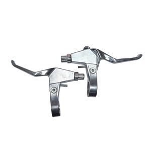 Ручки тормозные под 2-3 пальца ал. серебристые КИТАЙСКИЕ ПРОИЗВОДИТЕЛИ ZTB21273