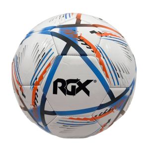 Мяч футбольный RGX-FB-1727-Blue-Orange Sz5 RGX RGX-FB-1727