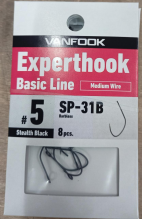 Крючки VANFOOK SP-31B stealth black #8-#6