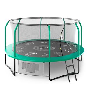 Батут UNIX Line SUPREME GAME 14 ft (Green) UNIX Line TRUSUG14GR