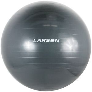 Мяч гимнастический с насосом Larsen HG-4 серый 75 см Larsen 371183