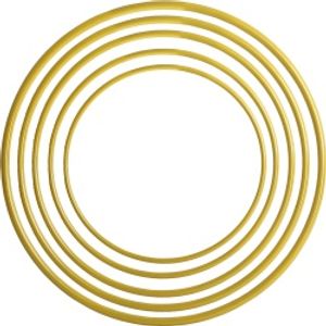 Обруч пластмассовый 80см (желтый) no name 336773