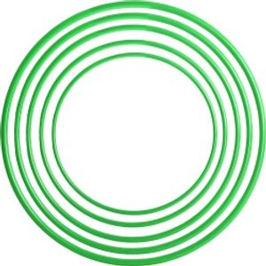 Обруч пластмассовый 80см (зеленый) no name 336774