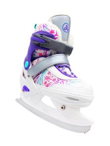 Раздвижные коньки AC-SK5500 Violet с блестками (внутри мех) (L (37-40)) RGX AC-SK5500 Violet