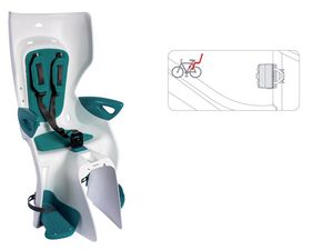 Сидение зад. BELLELLI Summer Standard B-Fix бел./бирюза BELLELLI NBE80244