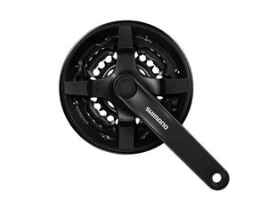 Система TY301, 170мм, Кв, 42/34/24, с защитой, черн, б/уп SHIMANO ZSM22542