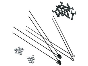 Комплект V-стоек для BLUEMELS и CHROMOPLASTICS с фиксированным мостиком SKS NSK11261