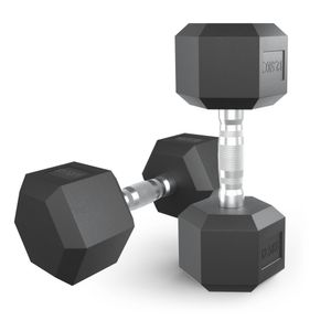 Гантель гексагональная UNIX Fit обрезиненная 12,5 кг, 2 шт. UNIX Fit™ DBHEX12_5x2