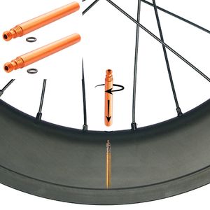 Удлинитель вентиля S/V, AL6061, L:60мм, пара SUPER B ZTB20928