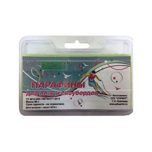 Парафин (мазь скольжения) ПЛ-З (-7 -25 °C) 80 гр. зеленая SPRINT Мазь скольжения (парафин) SPRINT ПЛ-З (-7 -25 °C) 80 гр. зеленая