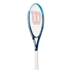 Ракетка б/т Wilson Ultra Power 105 Gr2, WR147010U2, для любит, композит, со струнами, темносин-бел Взрослый