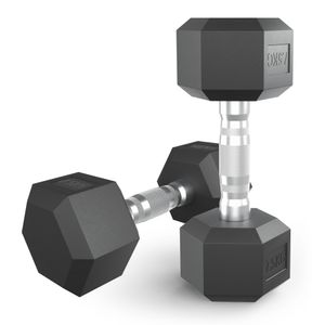 Гантель гексагональная UNIX Fit обрезиненная 7,5 кг, 2 шт. UNIX Fit™ DBHEX7_5x2