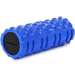 Цилиндр рельефный для фитнеса Harper Gym/Larsen EG04 Ø13см х 33 см синий Harper Gym 361229